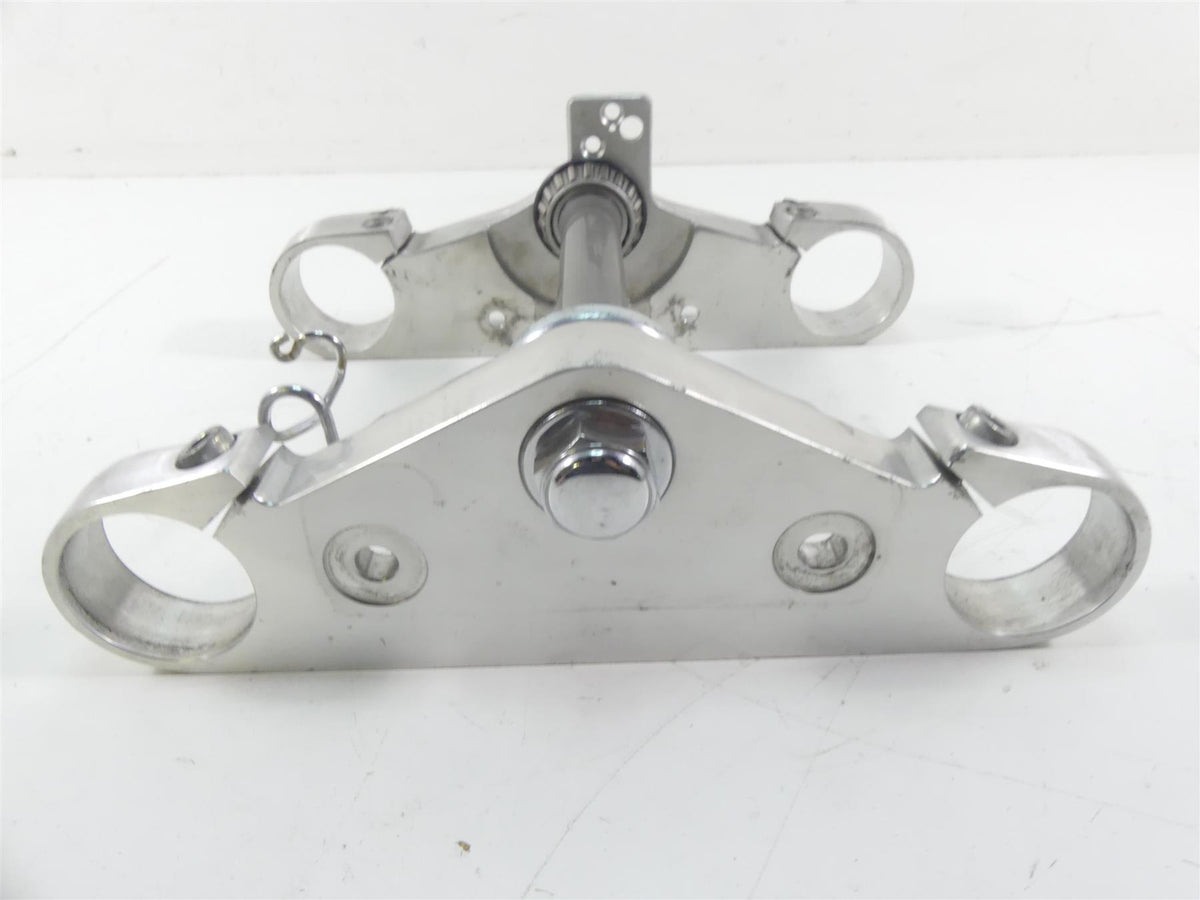 2003 Honda VTX1800R Upper & Lower Triple Tree Yoke Clamp Set -Read 53230-MCV-000 {{ shop.shopifyCountryName }} - Mototech271