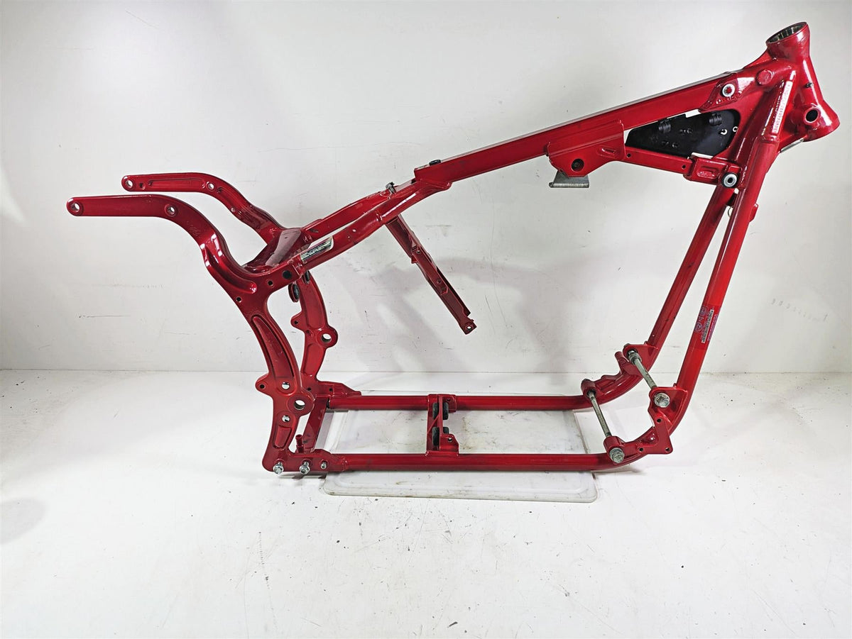 2005 Harley Softail FLSTFSE CVO Fat Boy Bent Main Frame Chassis With Texas Salvage Title 47008-00C {{ shop.shopifyCountryName }} - Mototech271