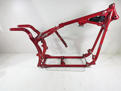 2005 Harley Softail FLSTFSE CVO Fat Boy Bent Main Frame Chassis With Texas Salvage Title 47008-00C | Mototech271