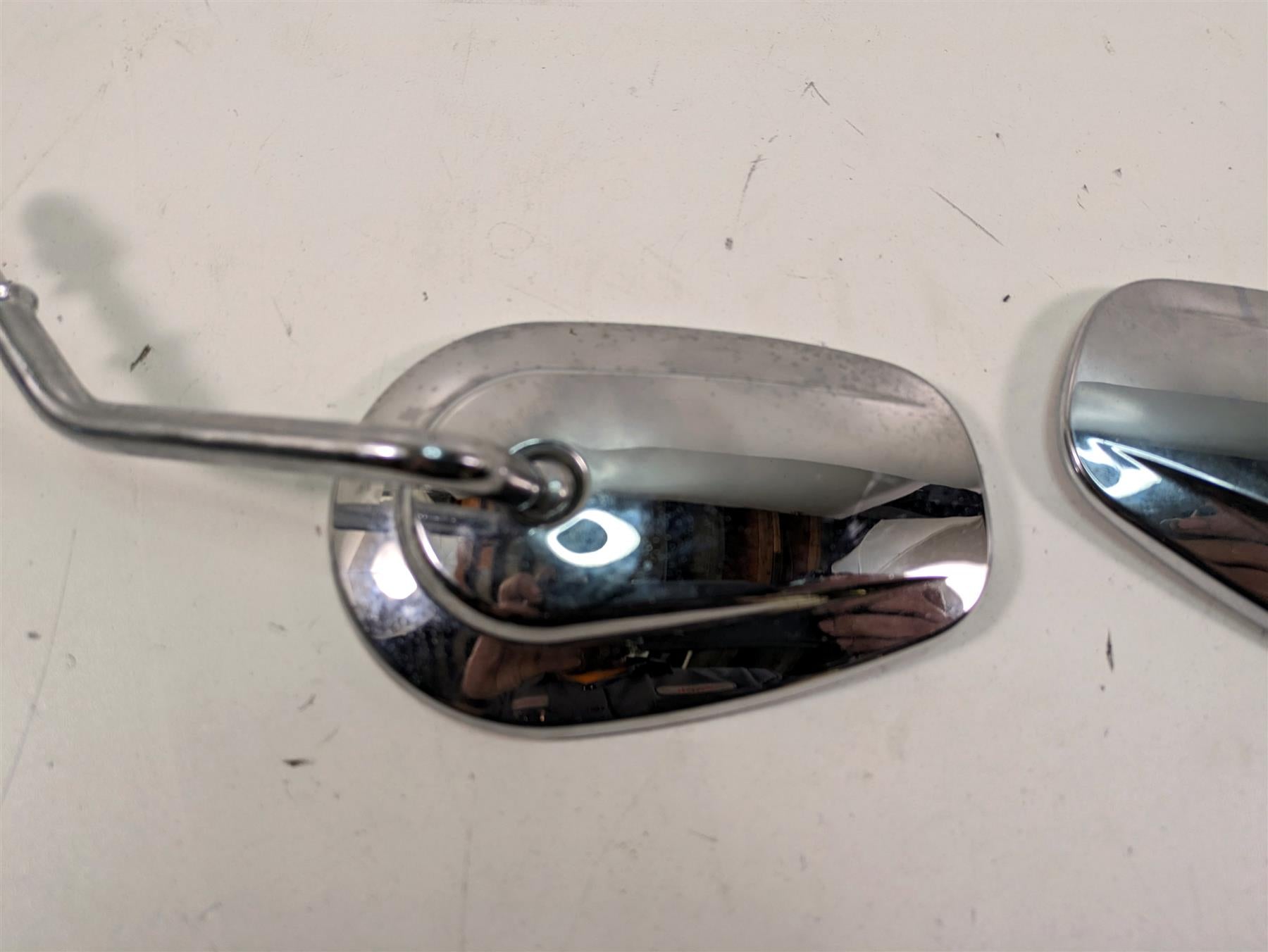 2006 Harley Touring FLHTCUI Electra Glide Chrome Mirror Set 91840-03 91845-03 {{ shop.shopifyCountryName }} - Mototech271