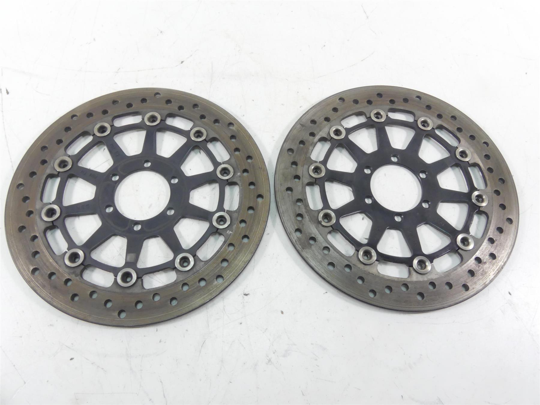 2012 Victory Cross Country Front Brake Rotor Disc Set 1911624 {{ shop.shopifyCountryName }} - Mototech271
