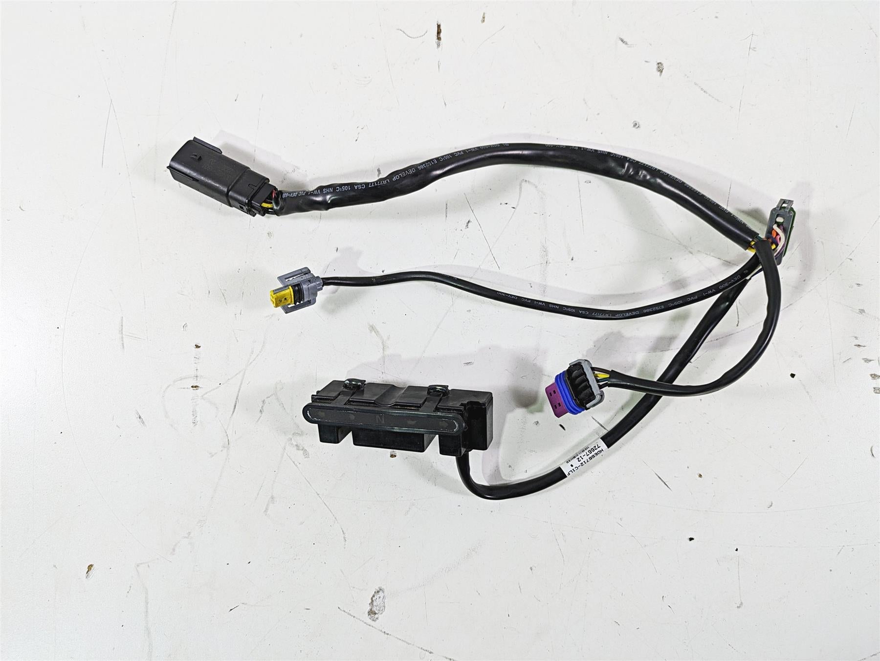 2012 Harley FLD Dyna Switchback Instrument Indicator Dash Lights 72667-12 {{ shop.shopifyCountryName }} - Mototech271