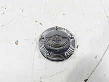 Load image into Gallery viewer, 2003 Harley Touring FLHTCUI E-Glide 100th Chrome Cam Camshaft Cover 32536-03
