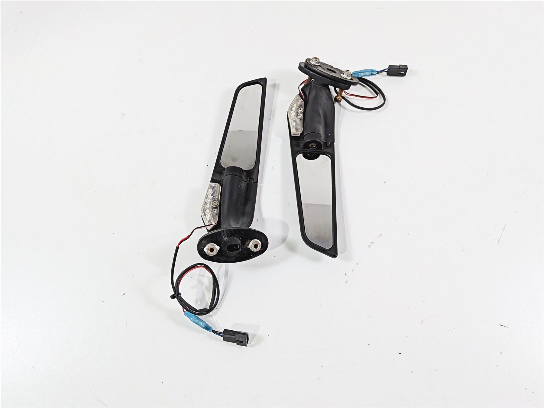 2008 Aprilia RSVR 1000 Factory Mirror Blinker Wing Foldable Aftermarket {{ shop.shopifyCountryName }} - Mototech271