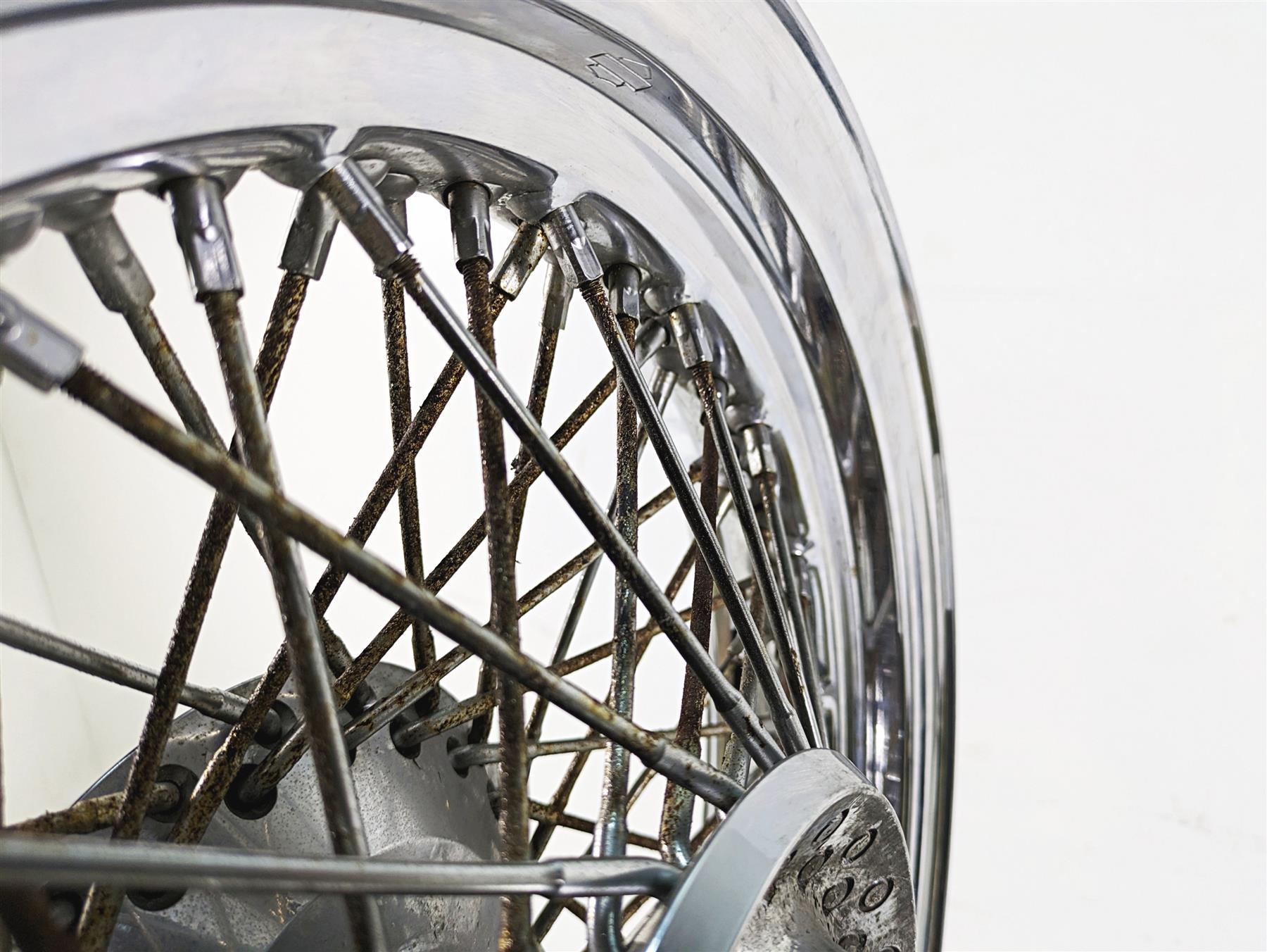 Harley Davidson Softail 16x3 Rear 80 Spokes Wheel Rim 3/4" Axle 42962-04 {{ shop.shopifyCountryName }} - Mototech271