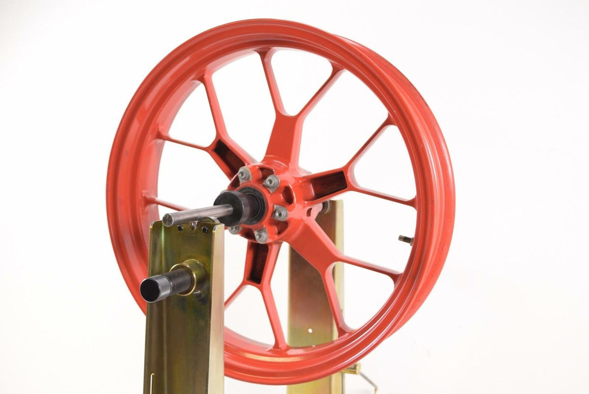 2008 Aprilia RSV2 RSV1000 R Front Straight Wheel Rim 17x3.5 AP8128204 {{ shop.shopifyCountryName }} - Mototech271