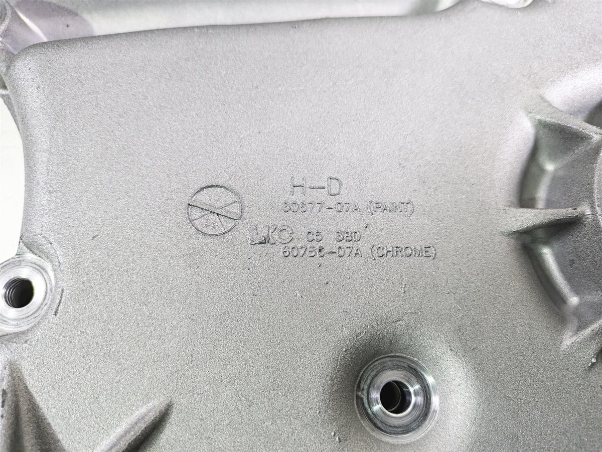 2011 Harley Touring FLHTCUSE CVO E-Glide Inner Primary Drive Cover 60677-07A {{ shop.shopifyCountryName }} - Mototech271