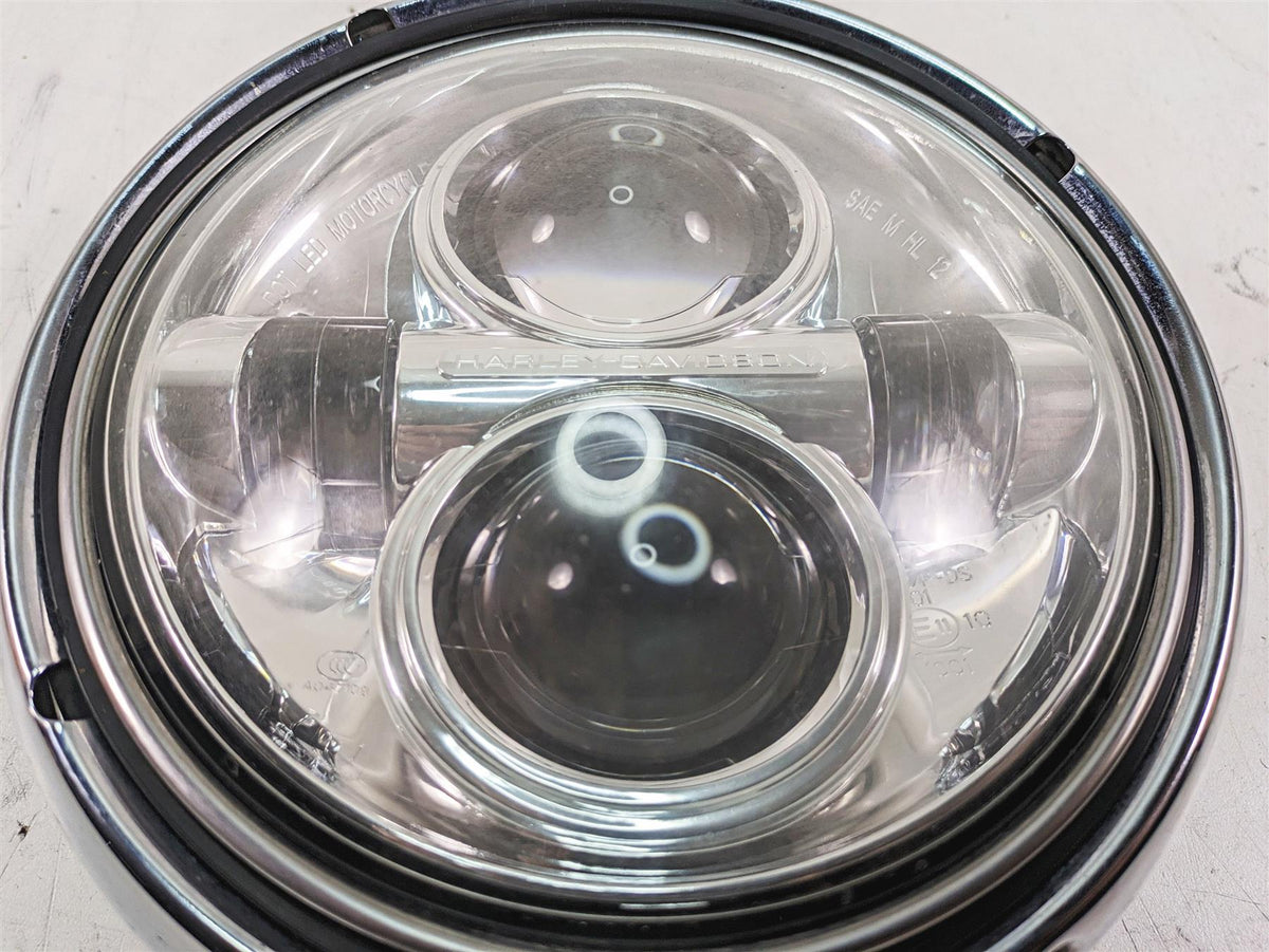 2014 Harley Touring FLHTK Electra Glide Led Headlight Head Light Lamp 67700060 {{ shop.shopifyCountryName }} - Mototech271
