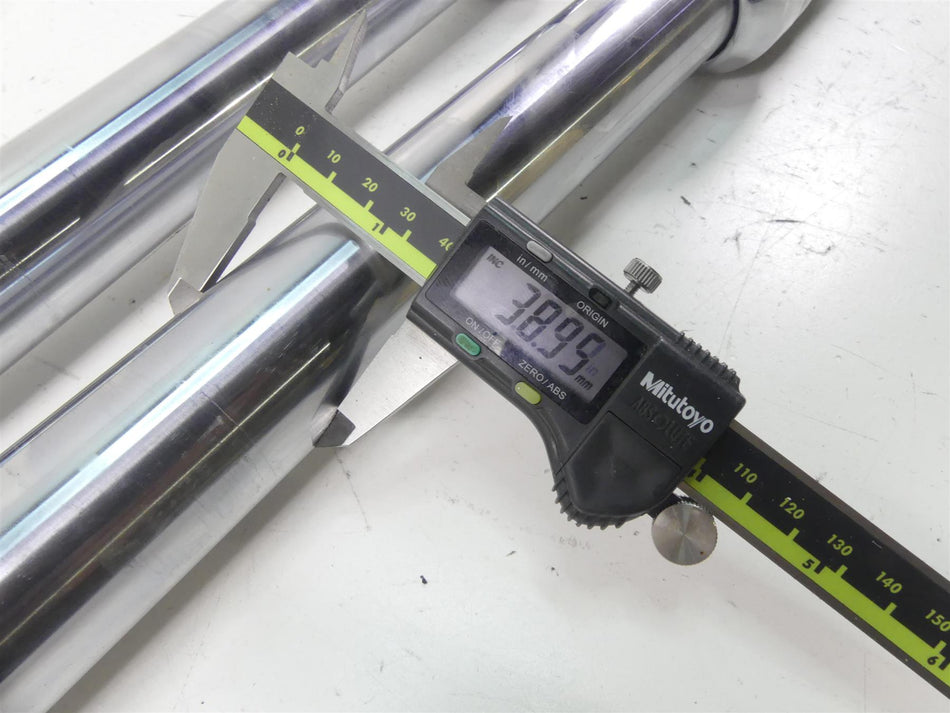 1998 Harley Dyna FXDL Low Rider Showa 39mm Dual Disc Front Fork Leg Set 45952-90 {{ shop.shopifyCountryName }} - Mototech271