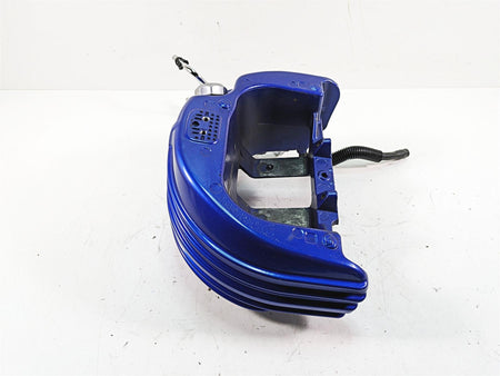 2009 Harley FXCWC Softail Rocker C Oil Tank & Lines Flame Blue Pearl 62557-08 {{ shop.shopifyCountryName }} - Mototech271