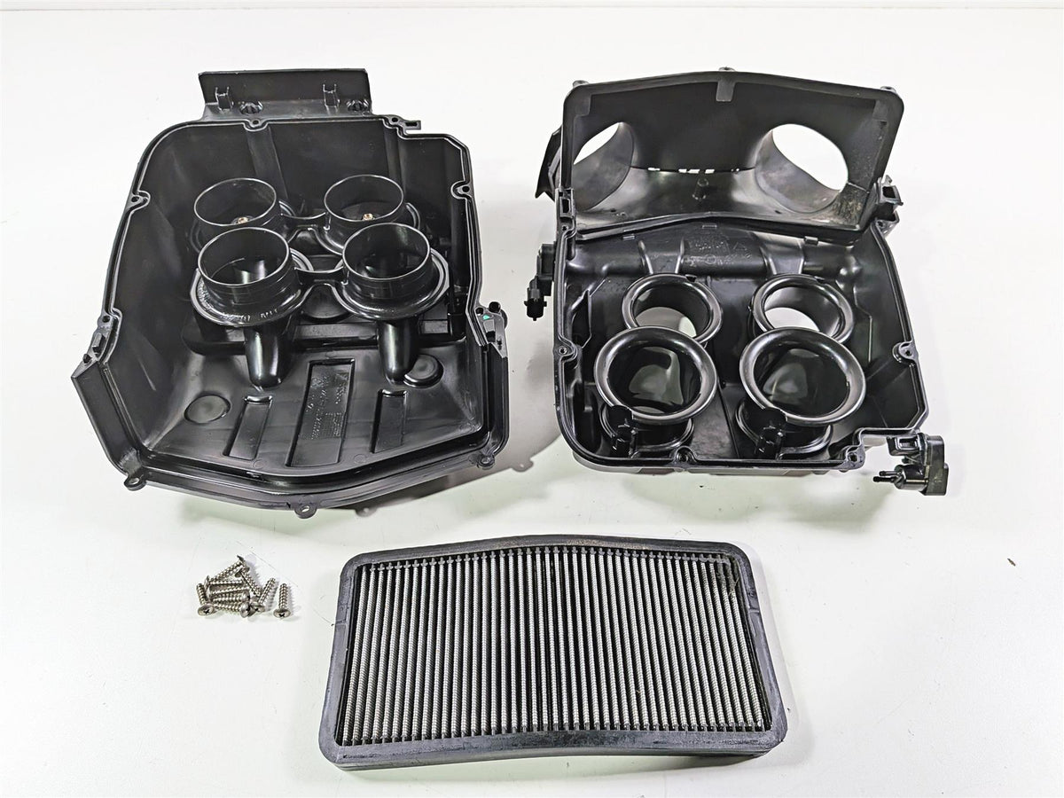 2018 Aprilia RSV4 RR Air Filter Box & Velocity Stacks 2B001216 2B003660 {{ shop.shopifyCountryName }} - Mototech271