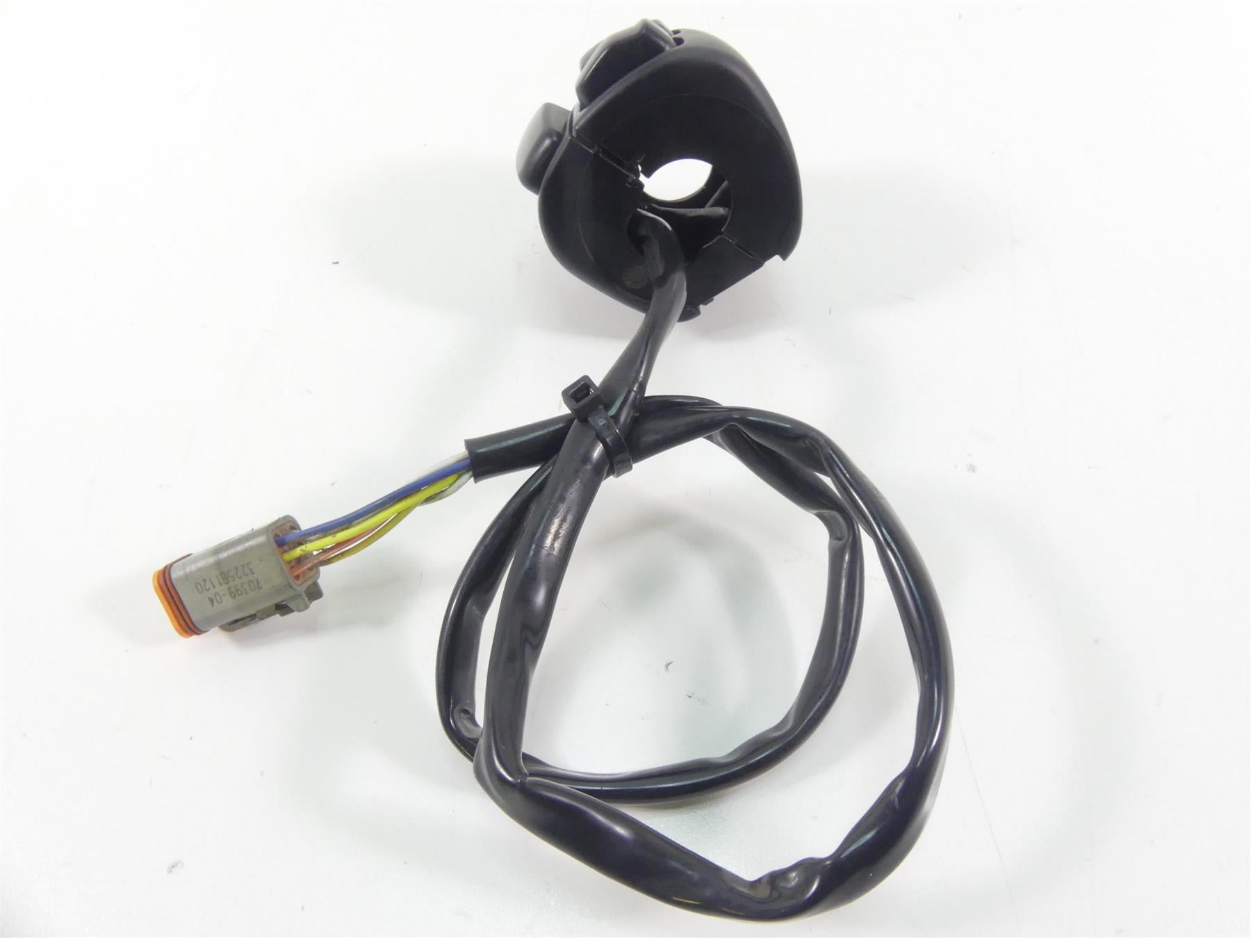2006 Harley Sportster XL1200 Custom Left Hand Blinker Control Switch 71597-96B {{ shop.shopifyCountryName }} - Mototech271