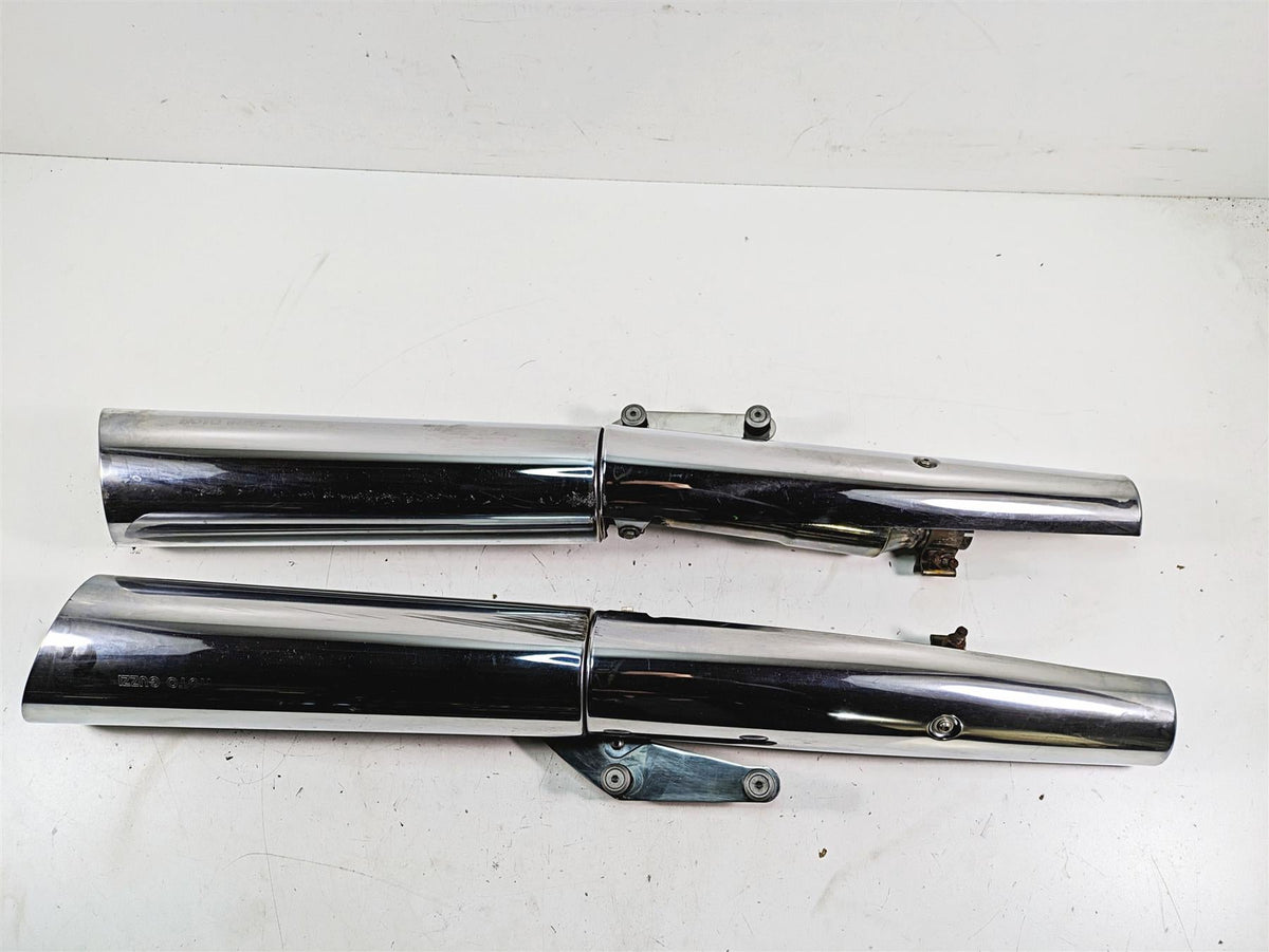2014 Moto Guzzi California 1400 T Exhaust Pipe Muffler Set & Mounts B064126 {{ shop.shopifyCountryName }} - Mototech271