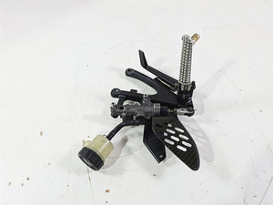 2005 Yamaha YZFR1 YZF R1 Right Footpeg & Master Cylinder Set 5VY-27443-01