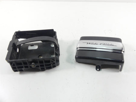 2010 Harley FXDWG Dyna Wide Glide Right Side Cover & Battery Tray 70379-06B {{ shop.shopifyCountryName }} - Mototech271
