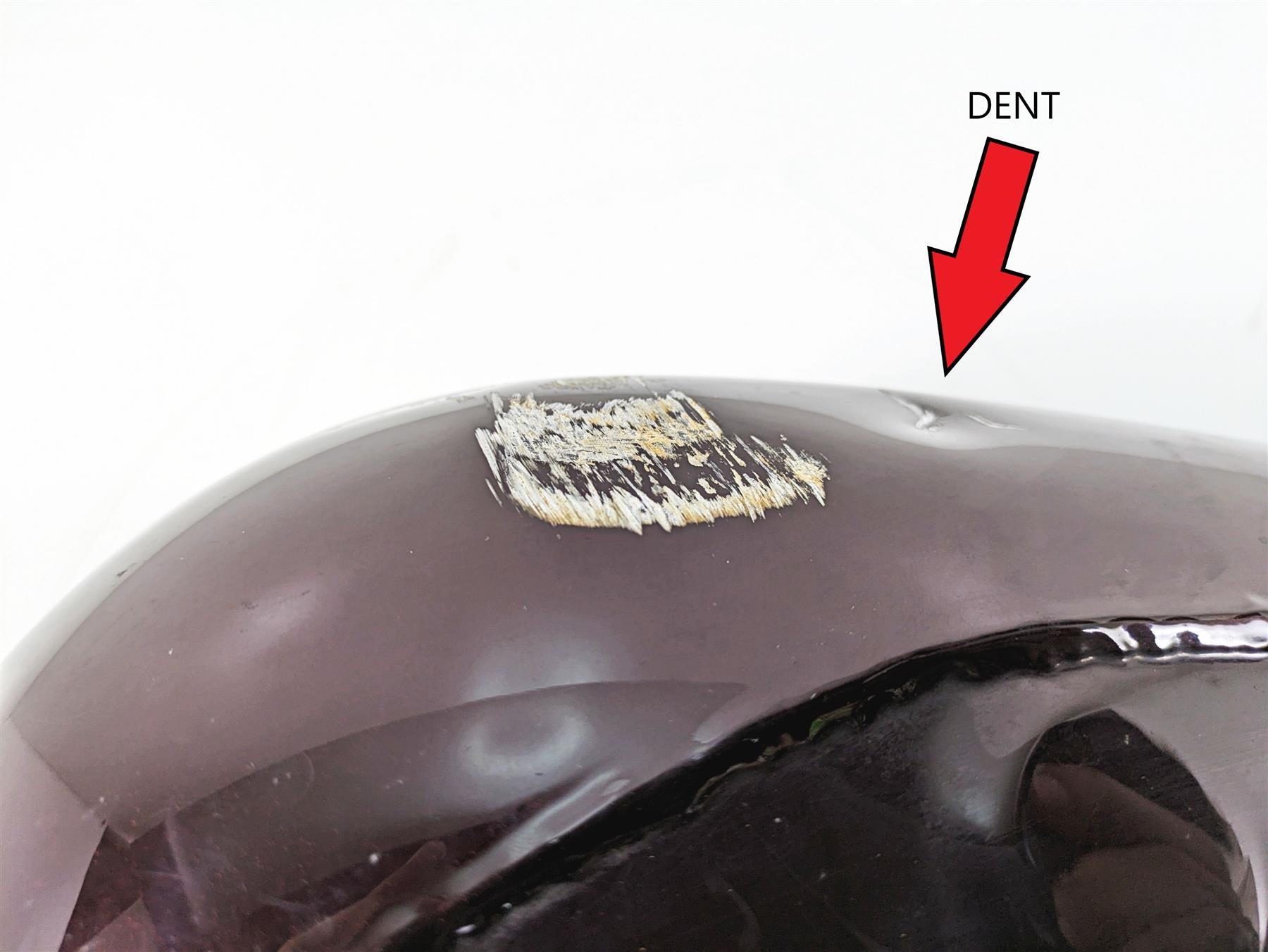 2006 Harley Touring FLHXI Street Glide Fuel Gas Tank Black Cherry -Read 61356-03 {{ shop.shopifyCountryName }} - Mototech271