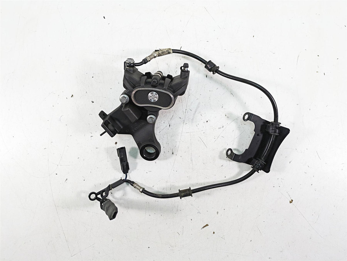 2017 Harley XL883 N Sportster Iron Rear Brake Caliper + Bracket 41300039 {{ shop.shopifyCountryName }} - Mototech271