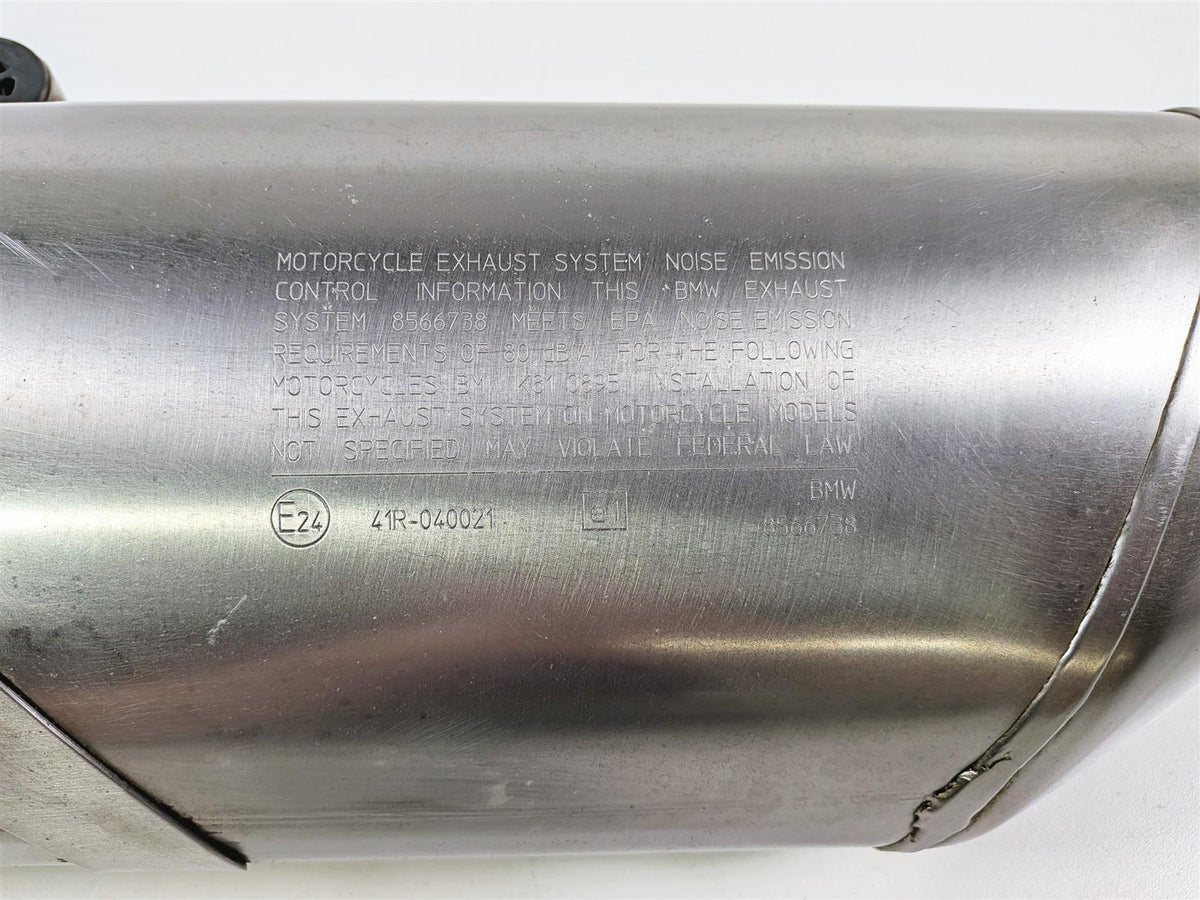2023 BMW F850GS K81 Oem Lafranconi Exhaust Pipe Muffler Silencer 18518405097 {{ shop.shopifyCountryName }} - Mototech271