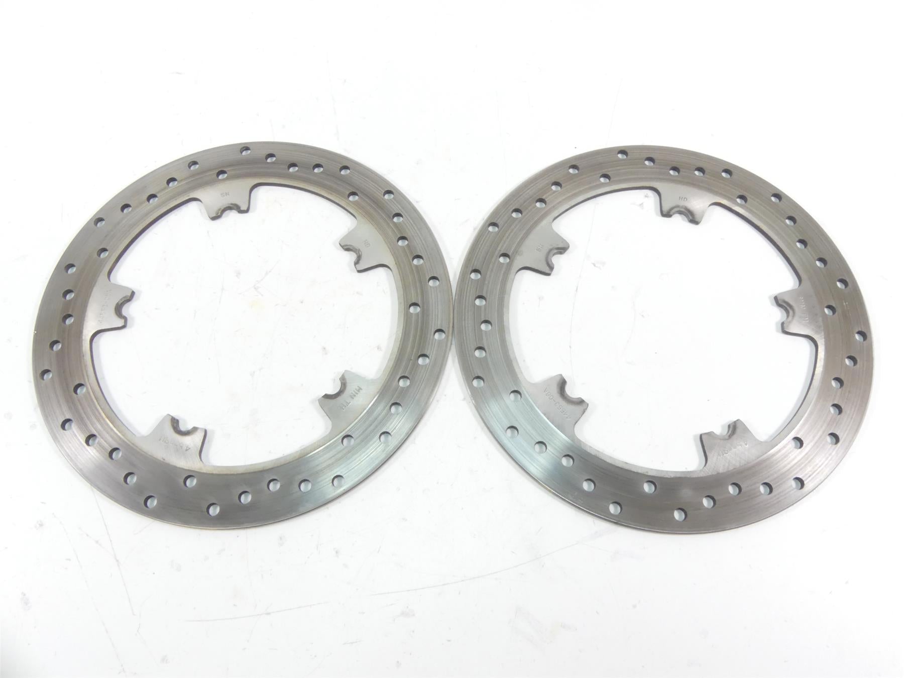 2006 Harley VRSCD Night V Rod Front Brake Disc Rotor Set 44553-06A {{ shop.shopifyCountryName }} - Mototech271