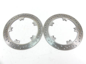 2006 Harley VRSCD Night V Rod Front Brake Disc Rotor Set 44553-06A | Mototech271
