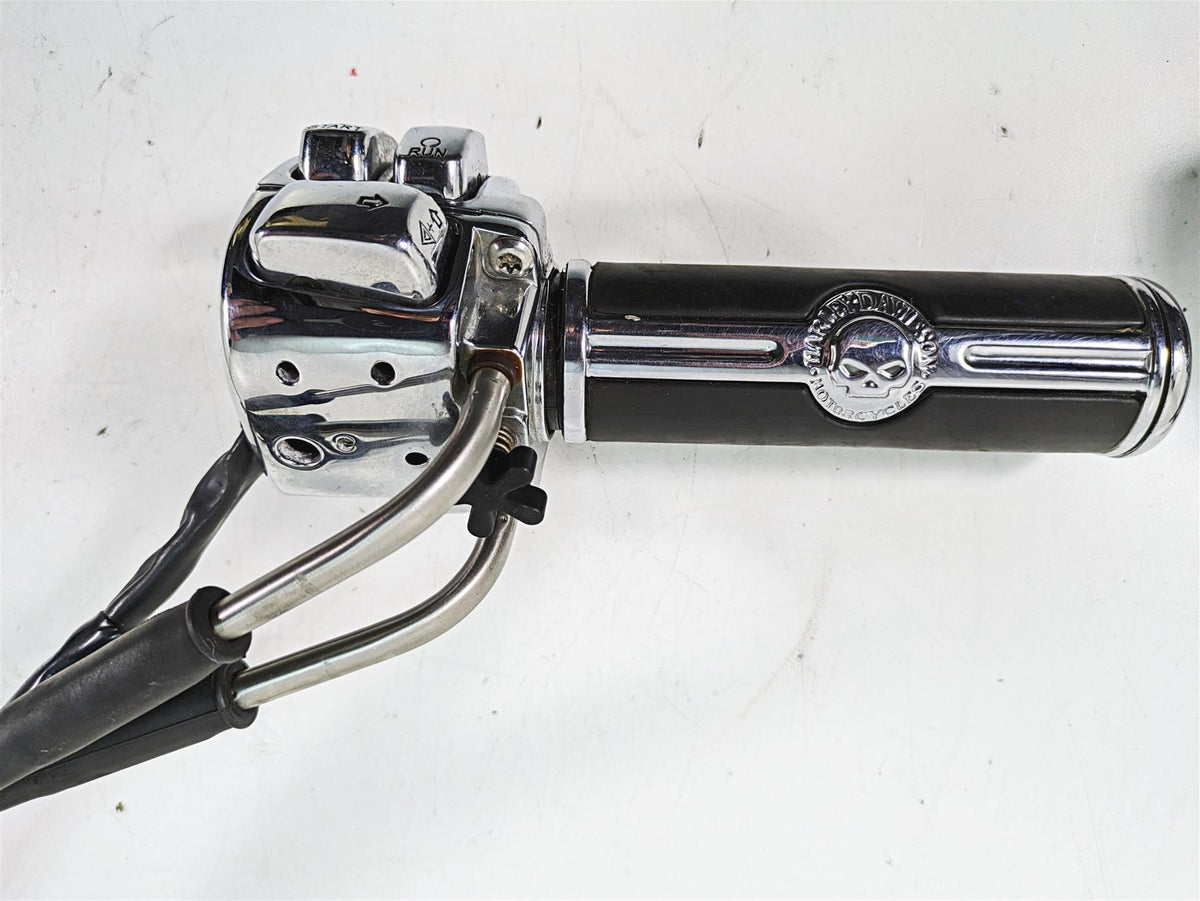 2006 Harley Softail FXSTSI Springer L+R Chrome Hand Control Switch Set 71682-06 {{ shop.shopifyCountryName }} - Mototech271