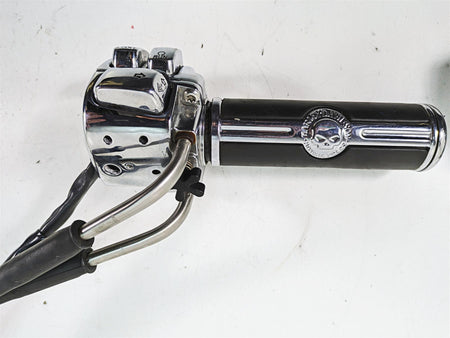2006 Harley Softail FXSTSI Springer L+R Chrome Hand Control Switch Set 71682-06 {{ shop.shopifyCountryName }} - Mototech271