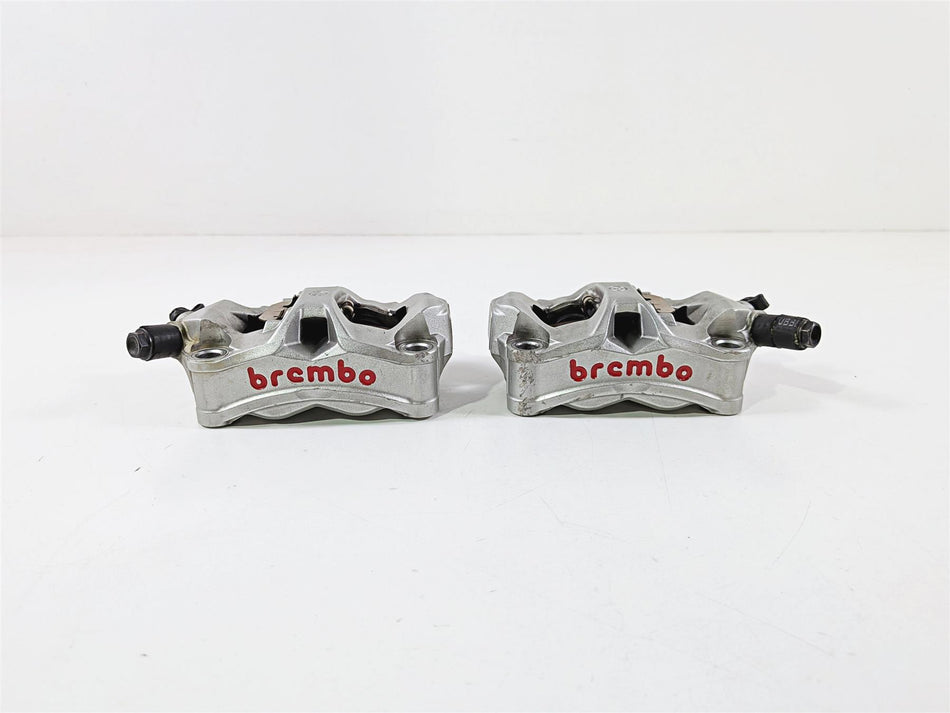 2018 Ducati Panigale V4 S Brembo M50 100mm Front Brake Caliper Set 61041821A