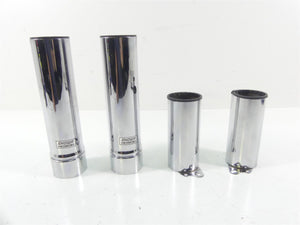 2005 Honda V-Twin VTX1800 S3 Nice Chrome Fork Cover Set 51620-MCV-R20 | Mototech271