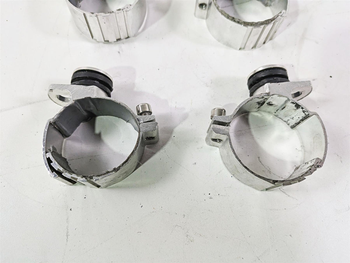2017 Harley Dyna FXDB Street Bob Windshield Wind Shield Screen Clamps Mount Set {{ shop.shopifyCountryName }} - Mototech271