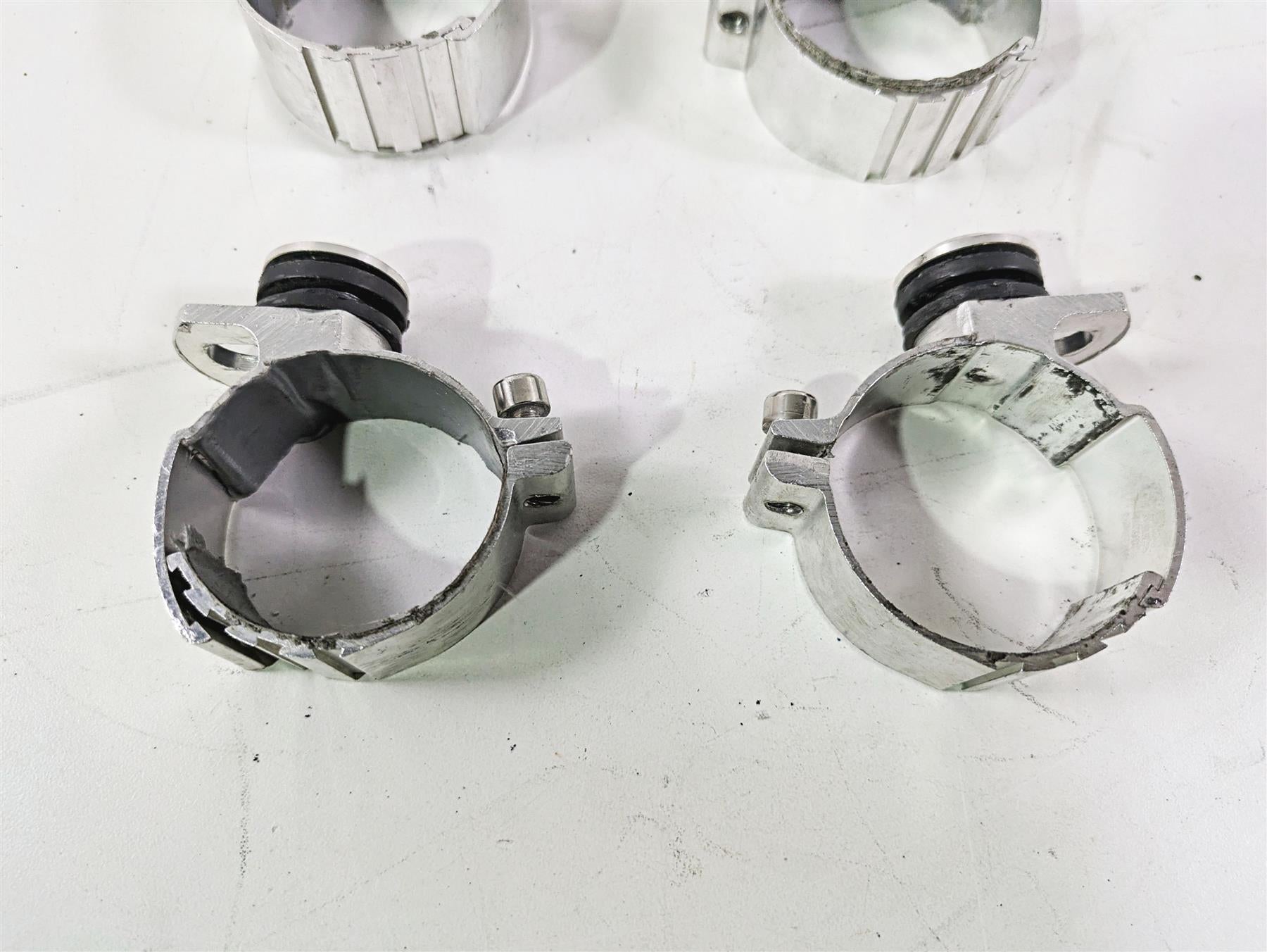 2017 Harley Dyna FXDB Street Bob Windshield Wind Shield Screen Clamps Mount Set {{ shop.shopifyCountryName }} - Mototech271