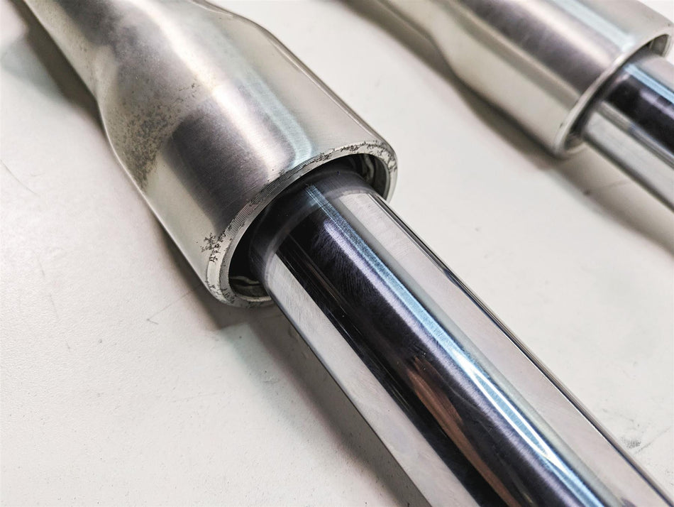 2012 Harley FLD Dyna Switchback Straight Front Fork Leg Damper Set 41mm 45400024 {{ shop.shopifyCountryName }} - Mototech271