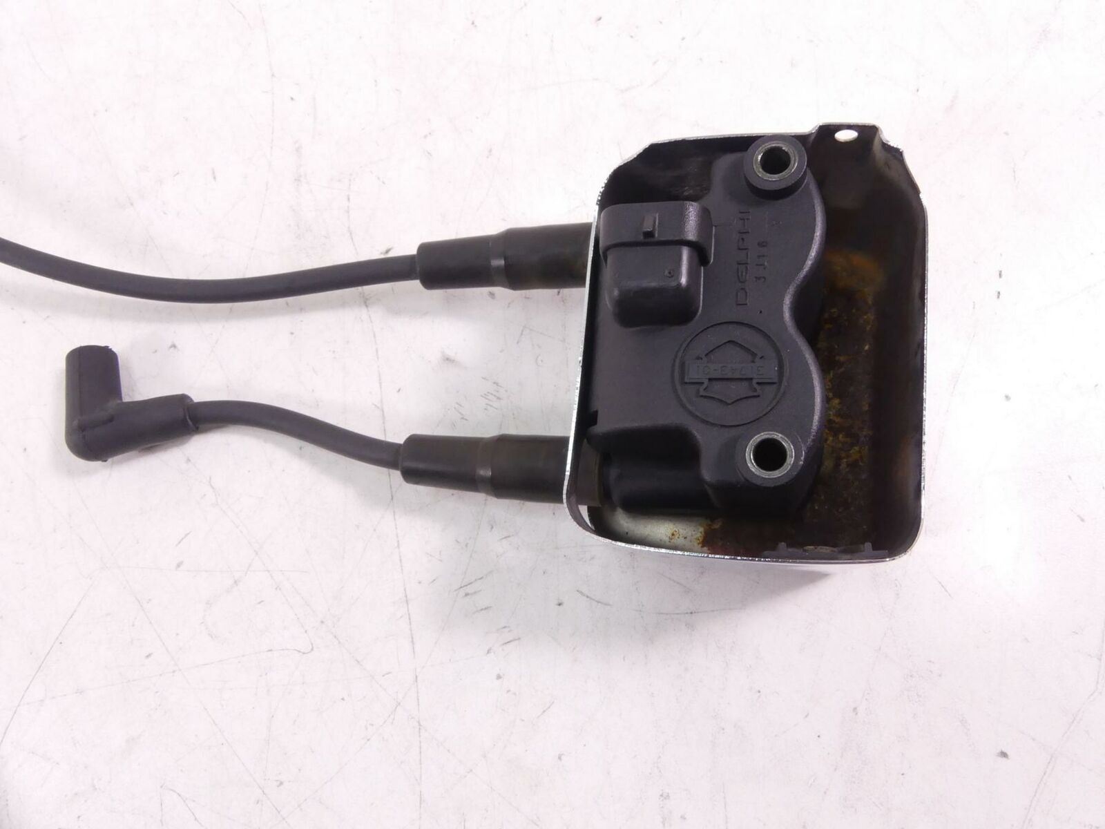 2004 Harley Softail FXSTSI Springer Ignition Coil & Cover 31743-01 {{ shop.shopifyCountryName }} - Mototech271