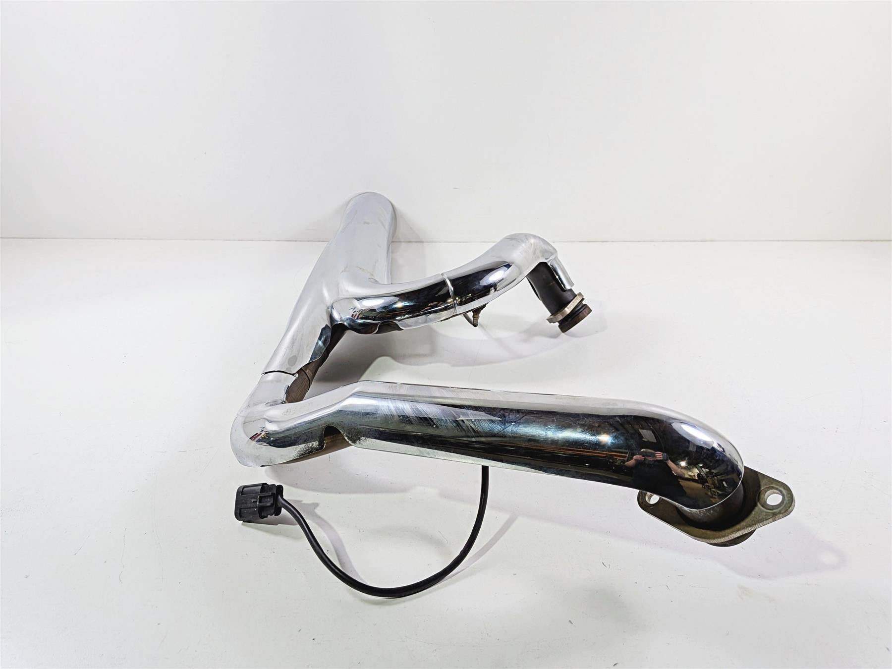 2020 Indian Challenger Limited Exhaust Header & Chrome Heat Shield 1263417-Mototech271