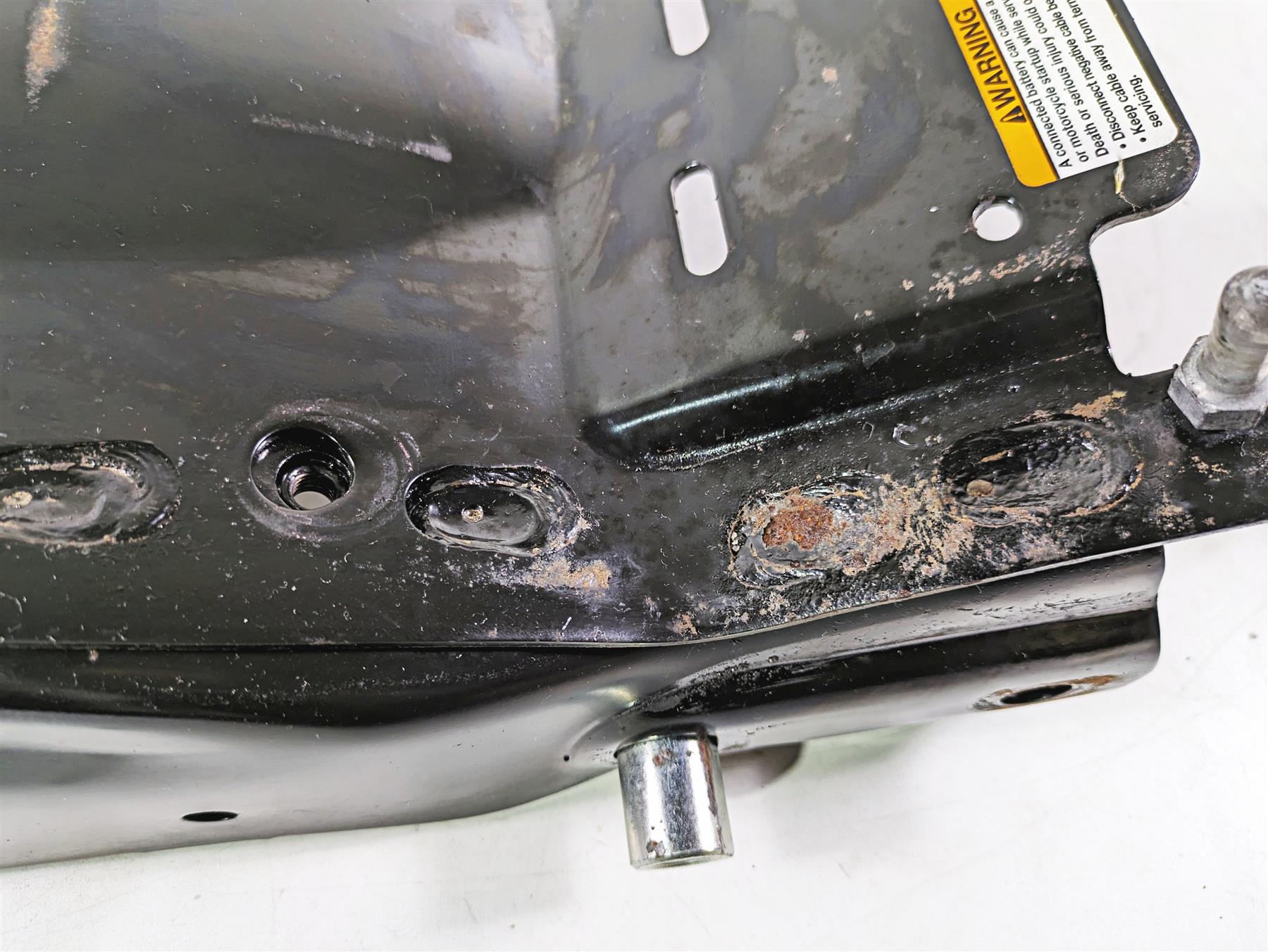 2013 Harley VRSCDX Night Rod Sp Rear Inner Fender & Mounts 47000001 {{ shop.shopifyCountryName }} - Mototech271