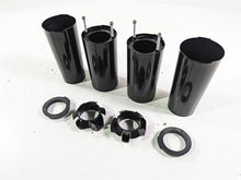 Load image into Gallery viewer, 2021 Harley Softail FLSL Slim Upper Lower Front Fork Cover Set 45800129 45800130 | Mototech271
