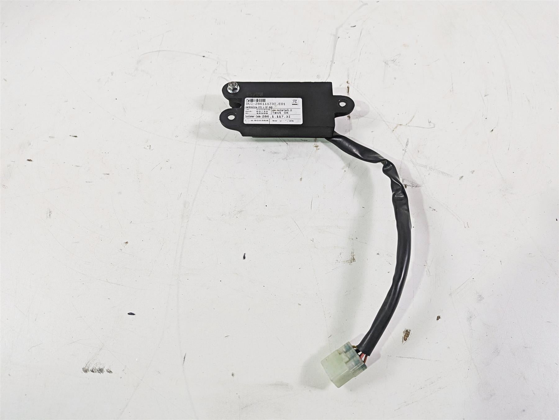 2012 Ducati Streetfighter 848 Traction Control Module Unit Dtc 28611173I {{ shop.shopifyCountryName }} - Mototech271