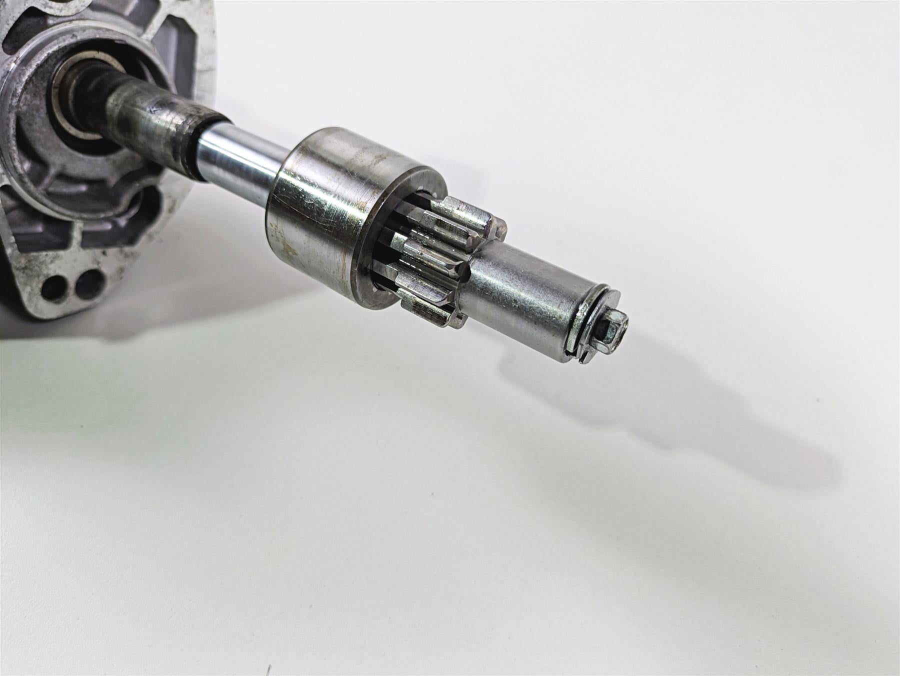 2004 Harley Softail FXSTDI Deuce Engine Starter Motor 31553-94B {{ shop.shopifyCountryName }} - Mototech271