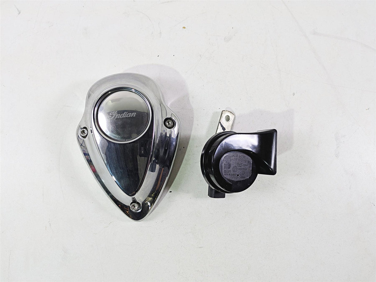 2017 Indian Chieftain Limited Horn With Chrome Cover 5632900 {{ shop.shopifyCountryName }} - Mototech271