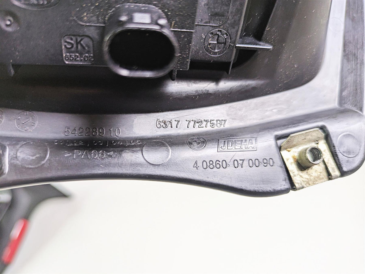 2014 BMW K1600 GTL K48 Rear License Plate Holder & Light 63177727587 {{ shop.shopifyCountryName }} - Mototech271