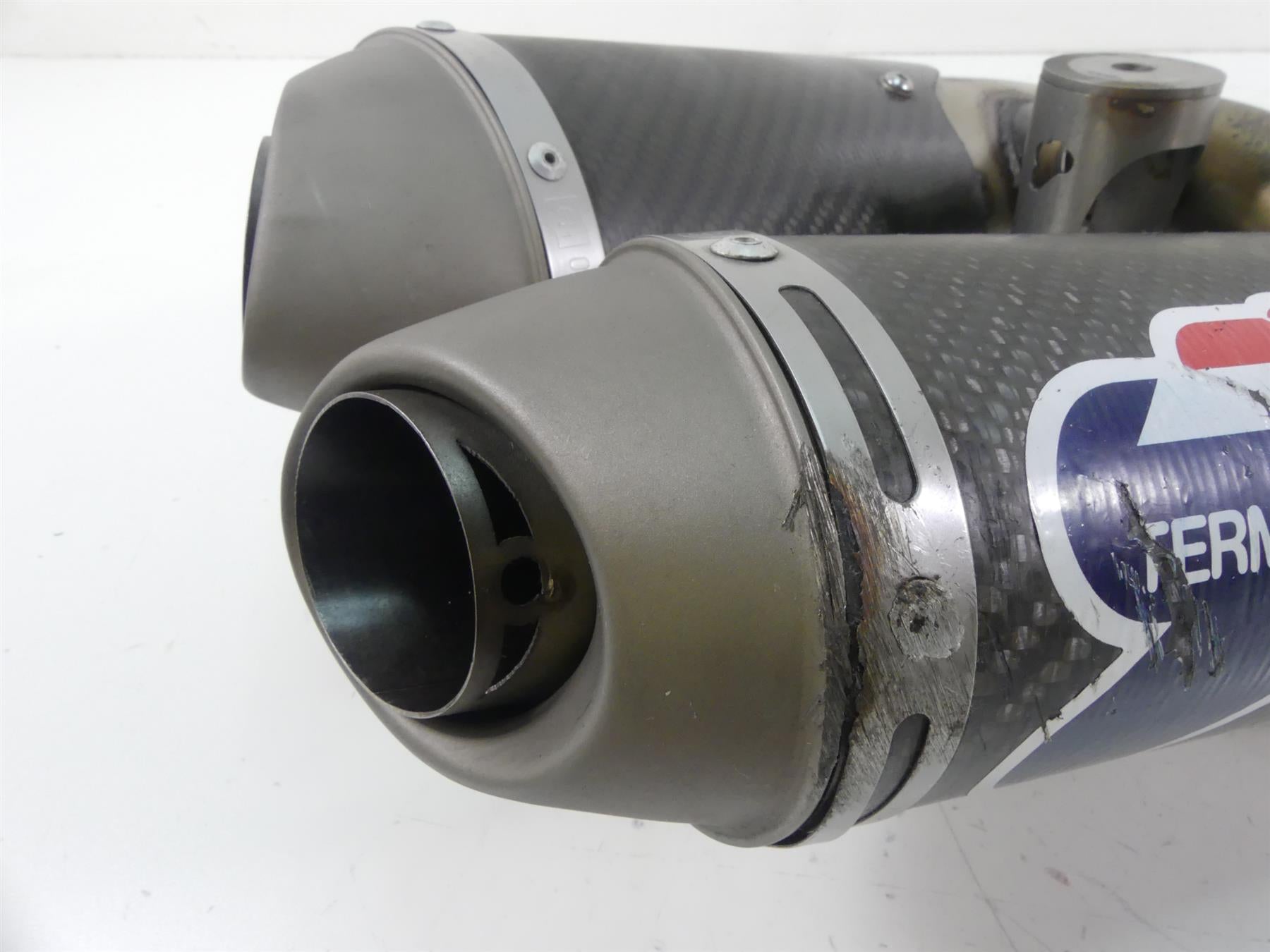 2011 Ducati Hypermotard 1100 SP Termignoni Exhaust Pipe Muffler 96451108B {{ shop.shopifyCountryName }} - Mototech271