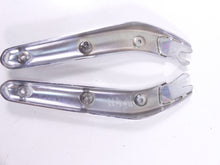 Load image into Gallery viewer, 2013 Triumph America EFI Rear Chrome Fender Support Struts Set T2305620 T2305621
