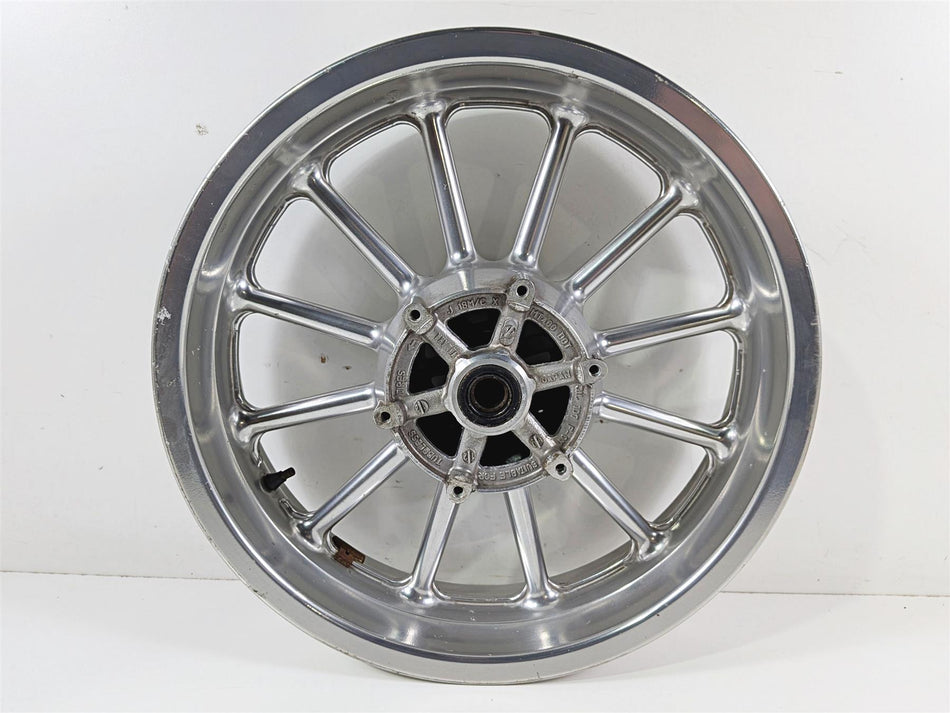 2008 Yamaha XV1900 Roadliner S Straight 18x4 Front Wheel Rim 1D7-25168-10-P0 {{ shop.shopifyCountryName }} - Mototech271