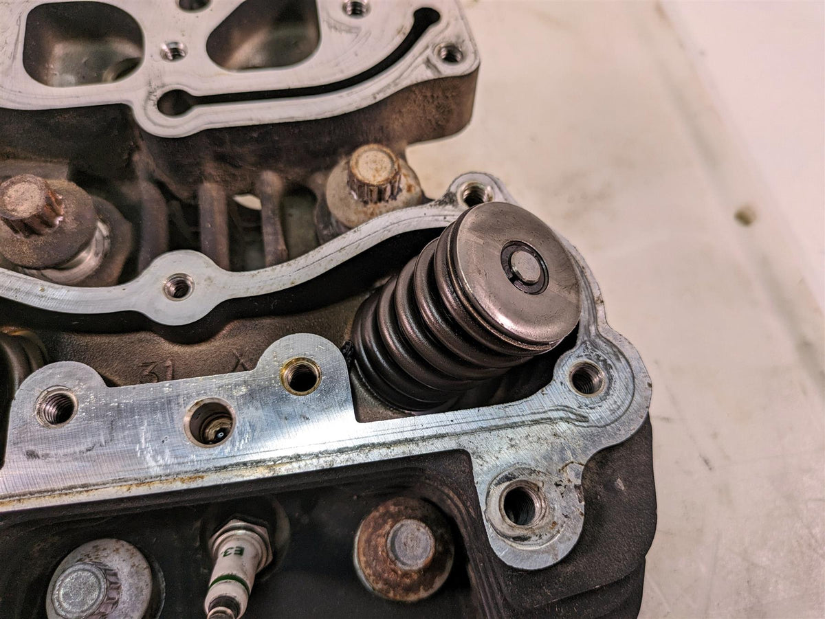 2000 Harley Dyna FXDL Low Rider Front Cylinder Head 88ci -Fin Damage 16723-99 {{ shop.shopifyCountryName }} - Mototech271