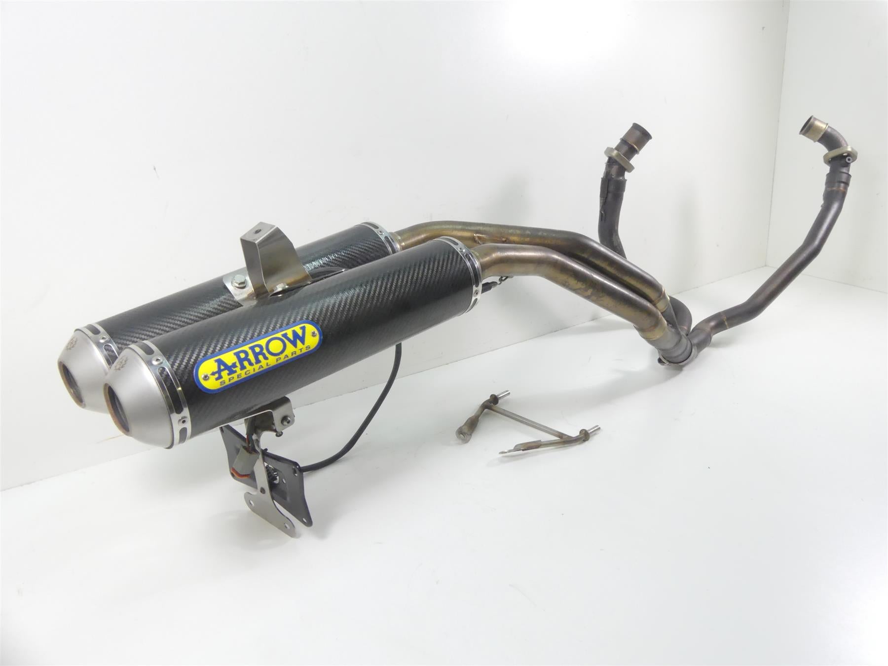 2005 Ducati Multistrada 1000S Arrow Carbon Fiber Full Exhaust System 71664MC {{ shop.shopifyCountryName }} - Mototech271