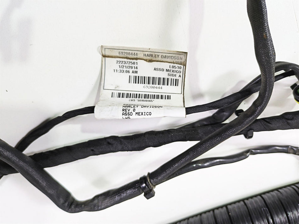 2014 Harley FXDL Dyna Low Rider Main Main Wiring Harness Loom - No Abs 71072-12A {{ shop.shopifyCountryName }} - Mototech271