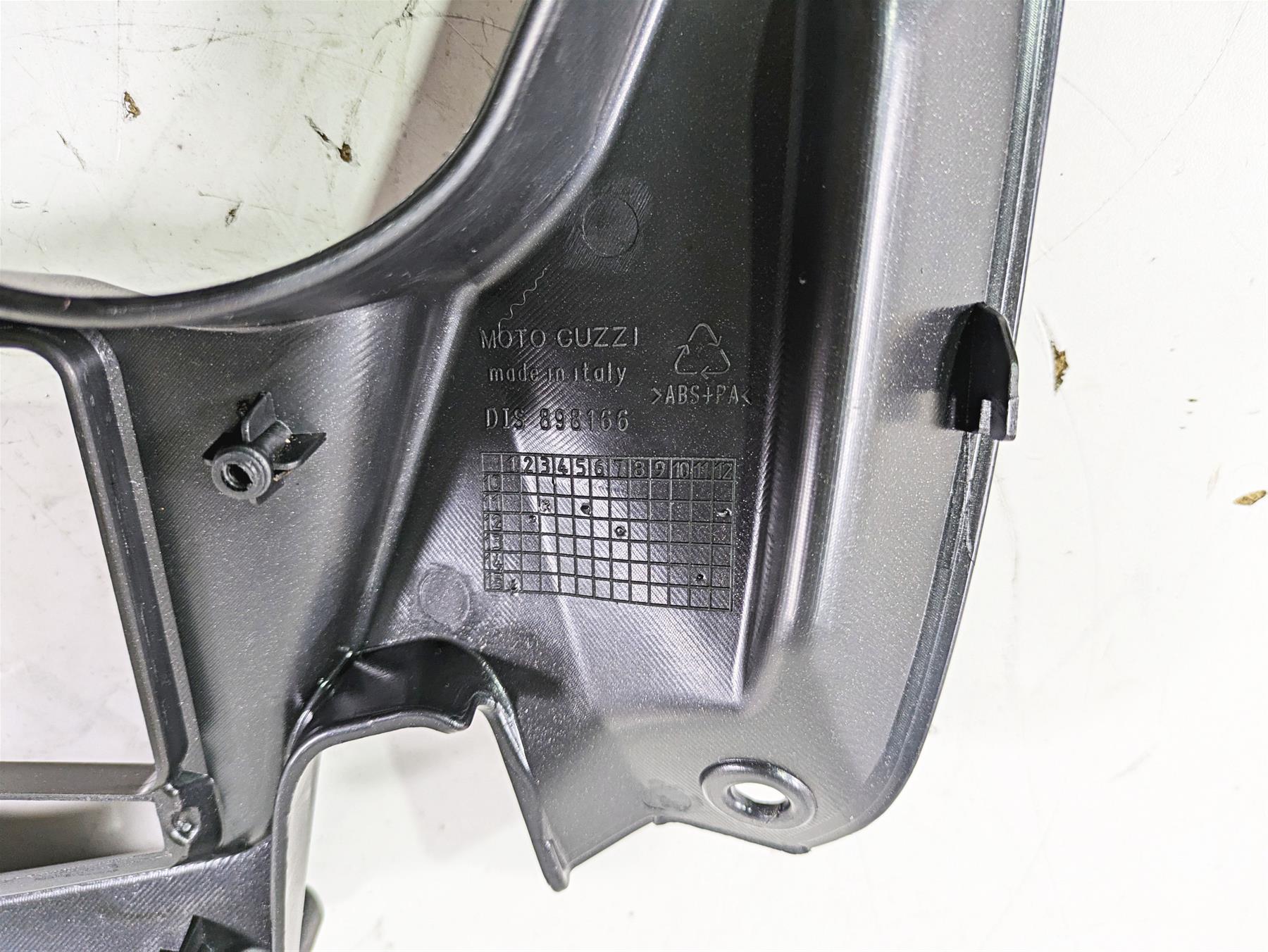 2016 Moto Guzzi Stelvio 1200 8V NTX Inner Dash Gauge Panel Cover 898166 {{ shop.shopifyCountryName }} - Mototech271