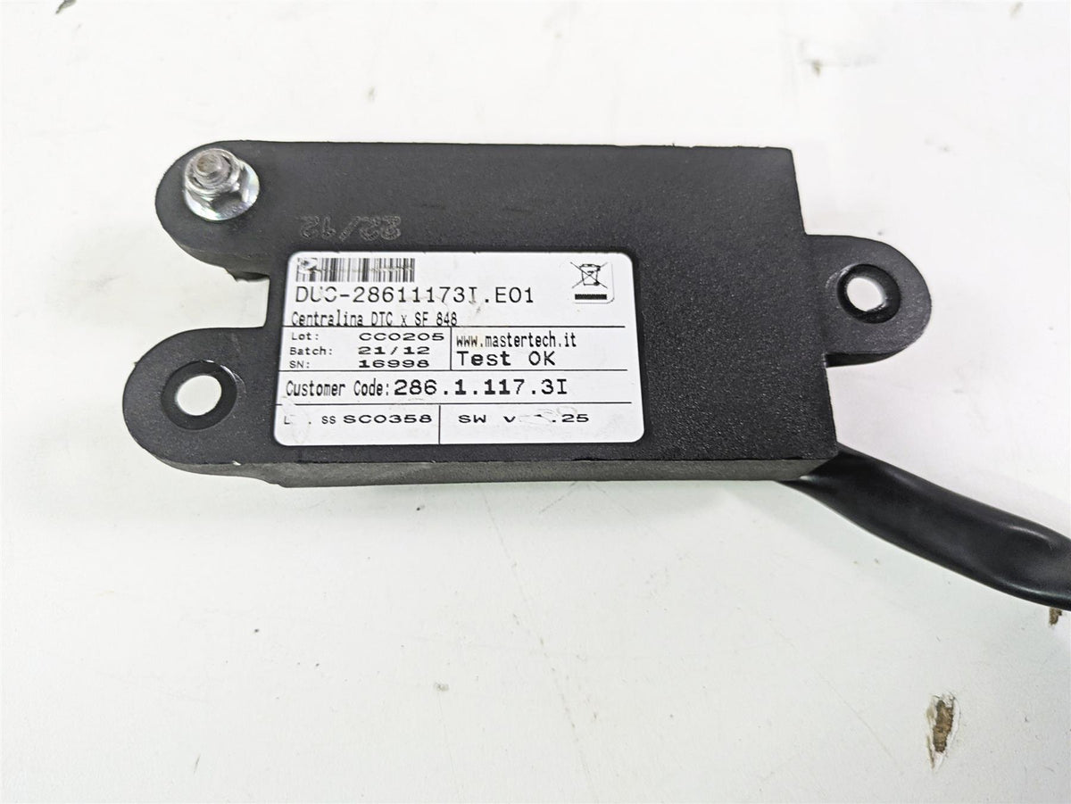 2012 Ducati Streetfighter 848 Traction Control Module Unit Dtc 28611173I {{ shop.shopifyCountryName }} - Mototech271