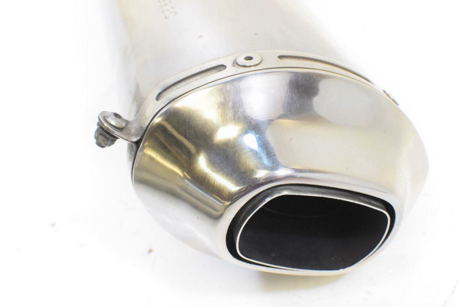 2008 Ducati 848 Polished Exhaust Pipe Muffler Silencer Set 57411962C 57311992C {{ shop.shopifyCountryName }} - Mototech271
