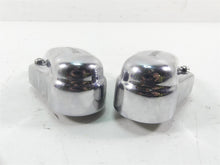 Load image into Gallery viewer, 2004 Harley Softail FXSTD SE CVO Deuce Rear Chrome Axle Nut Covers 44500-03B | Mototech271

