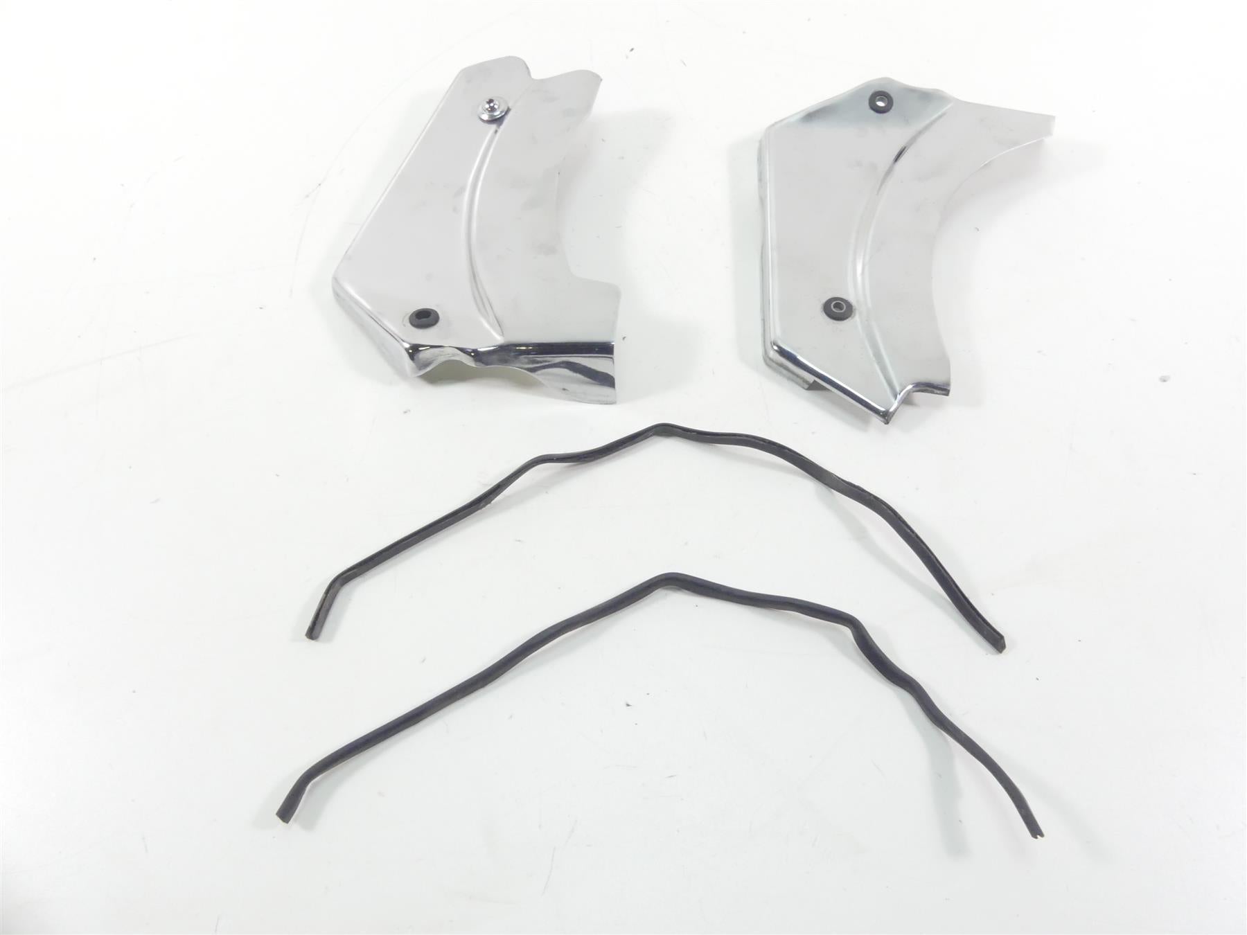 2001 Moto Guzzi California Sp 1100  Front Frame Chrome Neck Cover Set GU03979140